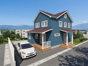 【立川市】かわいらしいアーリーアメリカンハウスを建築します